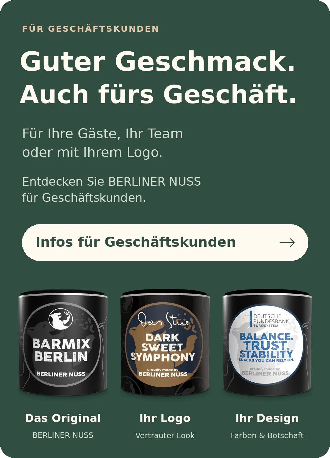 Infos für Geschäftskunden