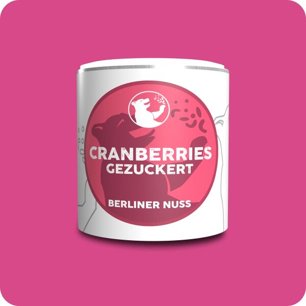 Cranberries gezuckert 125g