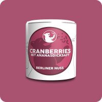 Cranberries mit Ananasdicksaft gesüßt 125g