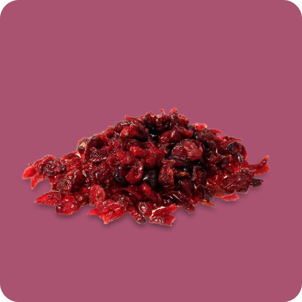 Cranberries mit Ananasdicksaft gesüßt 1000g