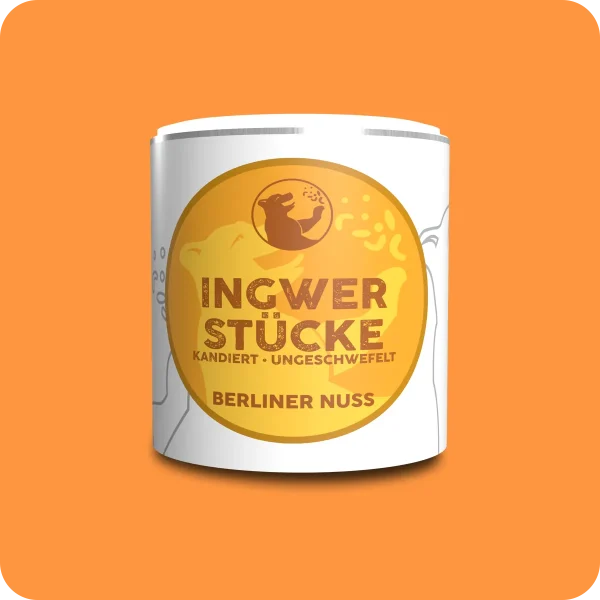 Ingwerstücke kandiert 150g