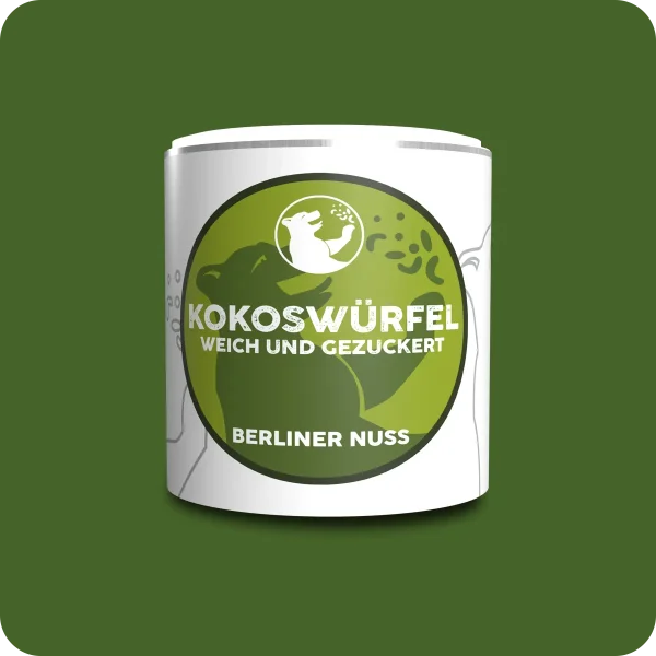 Kokoswürfel weich und gezuckert 100g