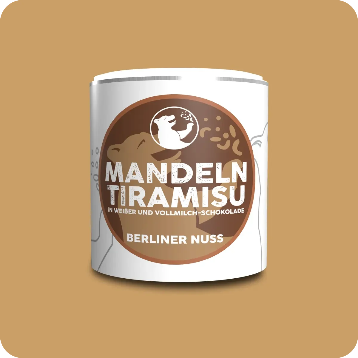 Mandelkerne Tiramisu in weißer und...