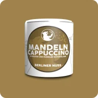 Mandelkerne Cappucino in weißer Schokolade