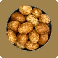 Mandelkerne Cappucino in weißer Schokolade