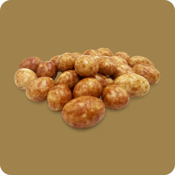 Mandelkerne Cappucino in weißer Schokolade 140g