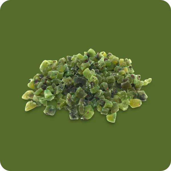 Kandierte Kiwi-Würfel 5000g