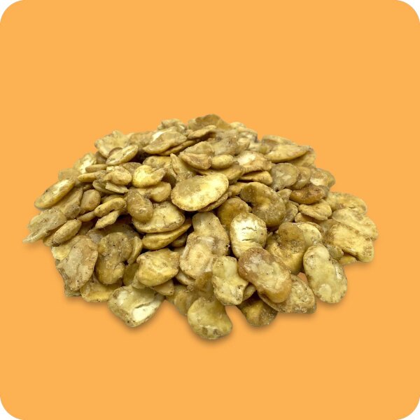 Geröstete Dicke Bohnen mit Pfeffer-Zitrone Aroma 700g