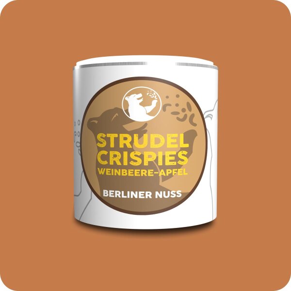 Weiße Strudel Crispies 100g