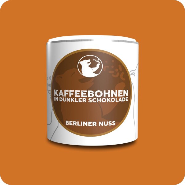 Kaffeebohnen umhüllt mit dunkler Schokolade 125g