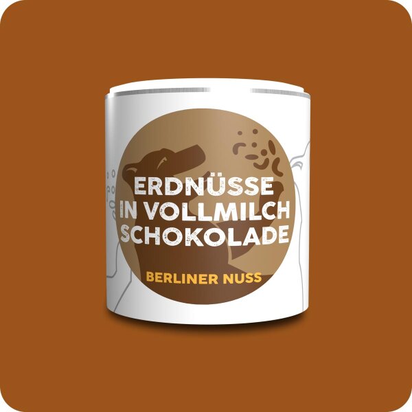 Erdnüsse in Vollmilchschokolade 125g