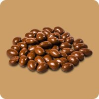 Mandeln mit Vollmilchschokolade umhüllt 140g