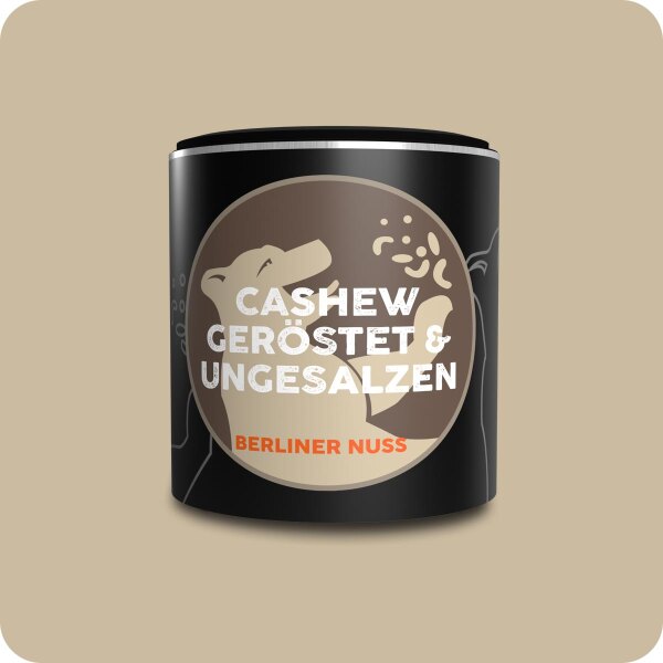 Geröstete Cashew ungesalzen 125g