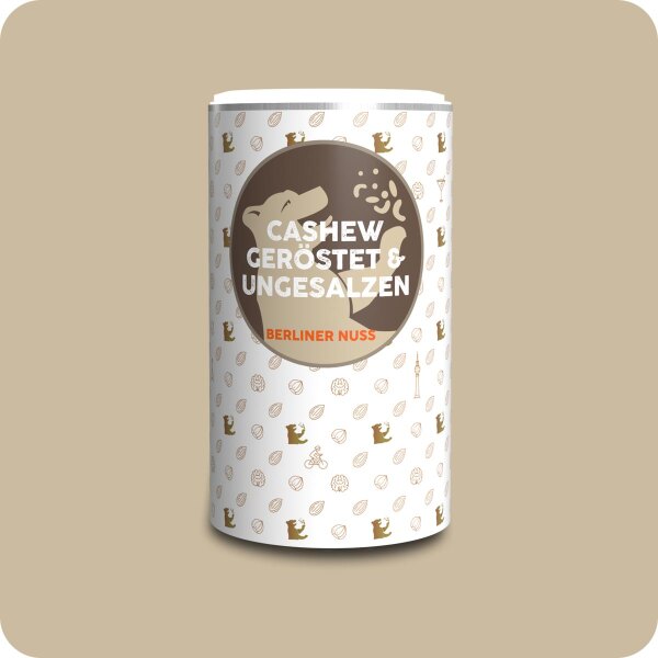 Geröstete Cashew ungesalzen 250g