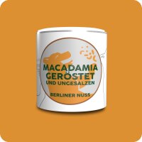 Macadamia geröstet und ungesalzen 120g