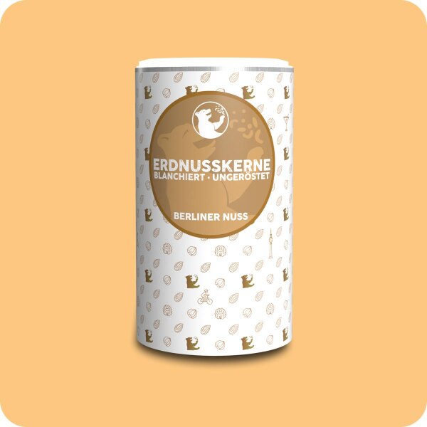 Erdnüsse ungeröstet und blanchiert ohne Haut 250g