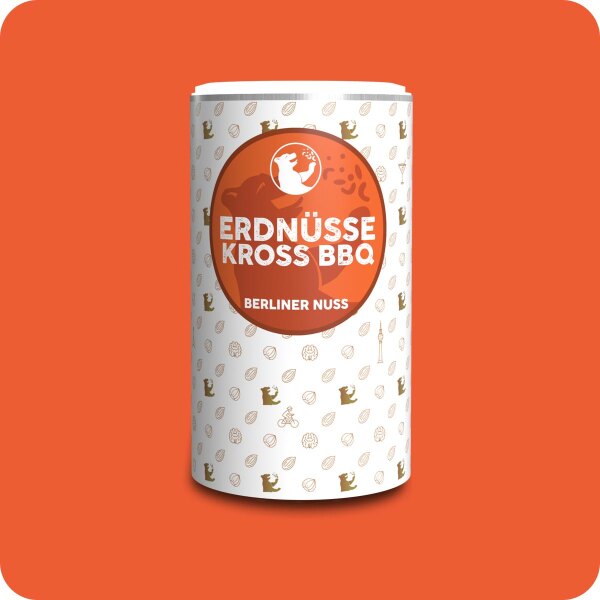 Pikante Erdnüsse Kross Barbecue 175g