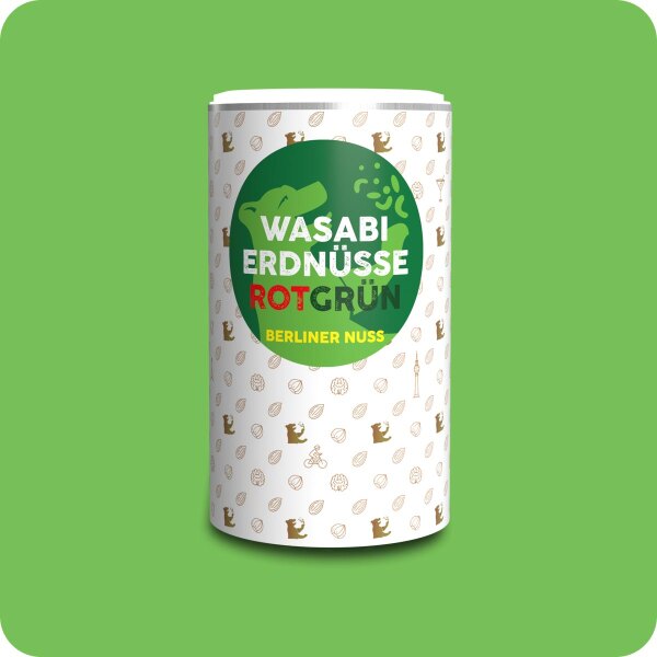 Wasabi Erdnüsse RotGrün 150g