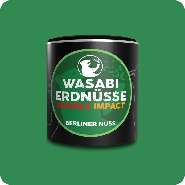 Wasabi Erdnüsse mit Chili Double Impact 90g