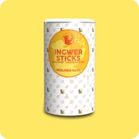 Ingwer Stäbchen gezuckert und ungeschwefelt 200g