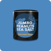 Jumbo Erdnüsse mit Meersalz 125g