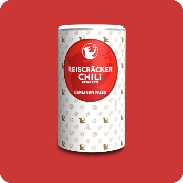 Gebackene Reiscräcker mit Chili 70g