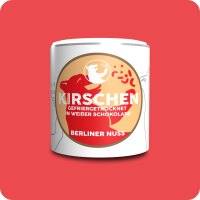 Gefriergetrocknete Kirschen in weißer Schokolade 125g