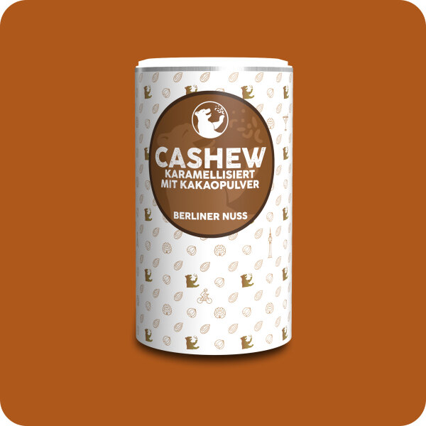 Cashew karamellisiert mit Kakao 220g