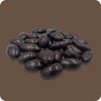 Mandeln mit dunkler Schokolade umhüllt 275g