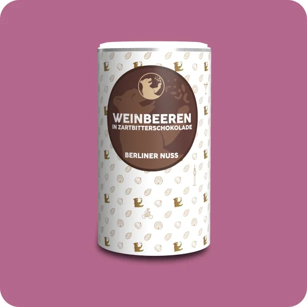 Weinbeeren in Zartbitterschokolade 300g